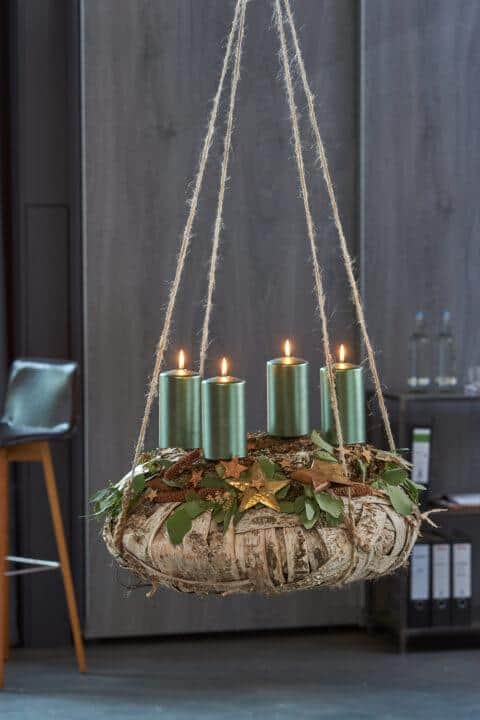 Adventskr Nze Im Natur Style Blooms De