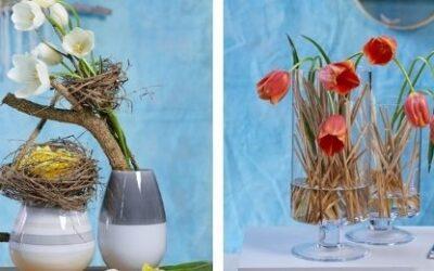 Adiéu Tristesse - Hallo Frühling: Frische Dekoideen mit Tulpen