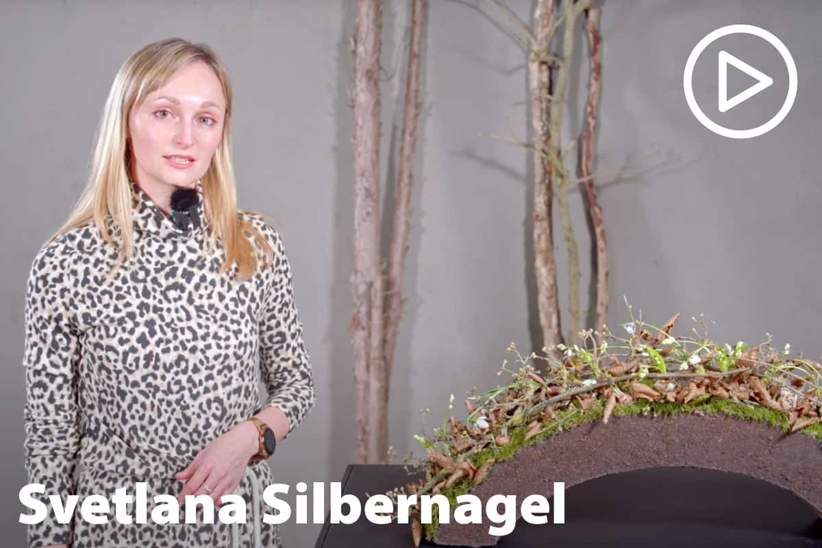 Video: Svetlana Silbernagel präsentiert ihren Naturbogen