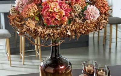 DIY: Raffinierter Blumenschmuck für den Herbst