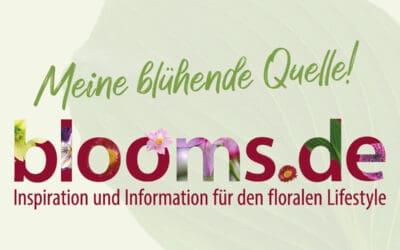 Herzlich Willkommen auf unserer neuen Website blooms.de