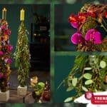 X-MAS Trend 2022: Christmas Fairytale – Floraler Kerzenhalter