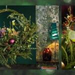 Fairytale-Loop in weihnachtlichen Grüntönen