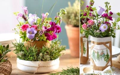 Duftende Tischdeko: Zwei florale Ideen mit Küchenkräutern Beitragsbild