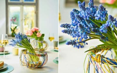 Frühlingskörbchen mit Draht Beitragsbild (1)