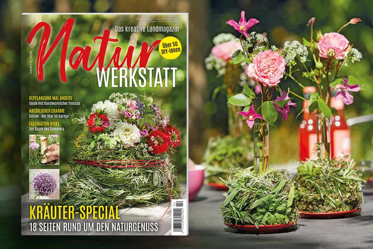 Begrüßt schon jetzt den Sommer mit der neuen „NaturWERKSTATT“-Ausgabe!