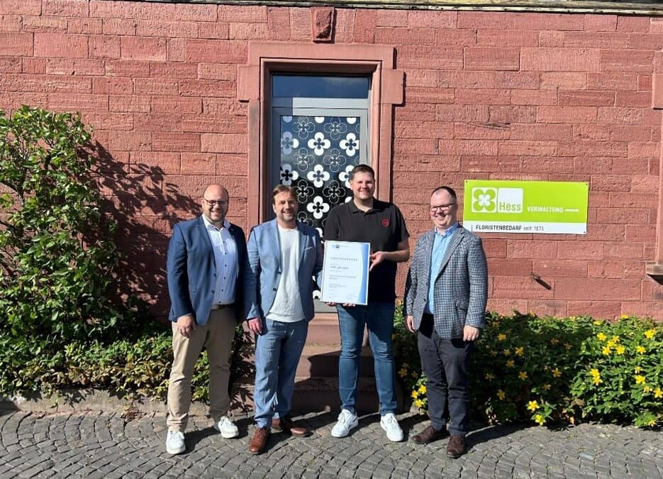 Das Unternehmen Wilhelm Hess GmbH & Co. KG feiert 150-jähriges Firmenjubiläum