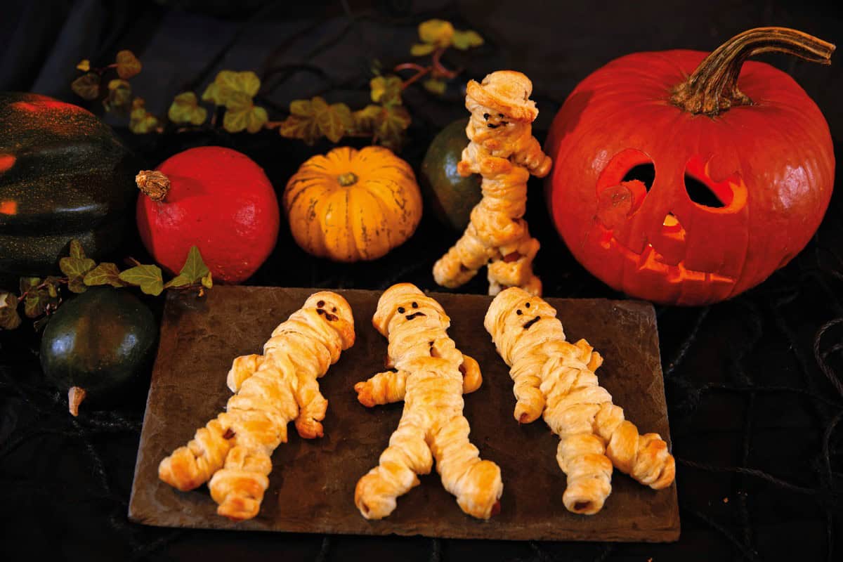 Halloween-Rezept: Mumienmännchen