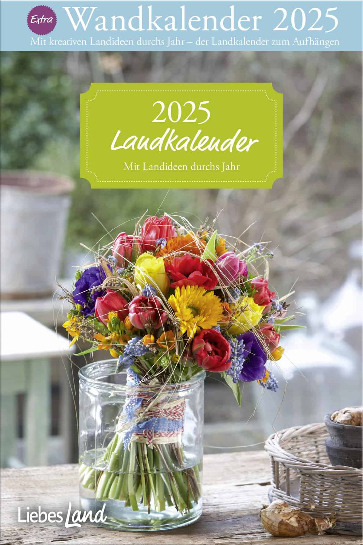 Landkalender 2025 in der neuen „Liebes Land“