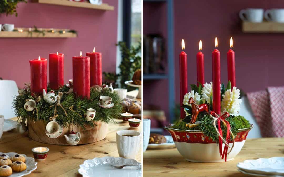 Willkommen zum Adventskränzchen – Liebliche Adventskranz-Ideen