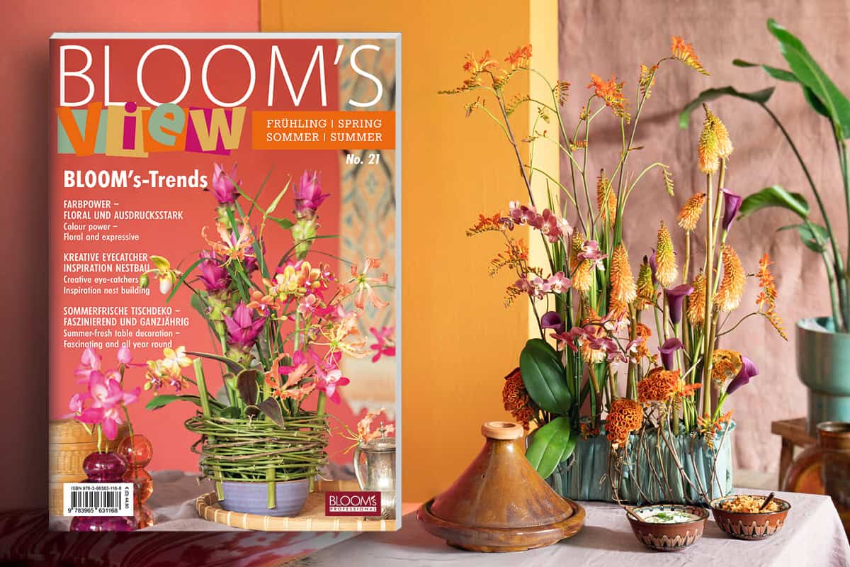 BLOOM’s VIEW 2025: Florale Inspirationen und Trends für das Frühjahr/ Sommer 2025