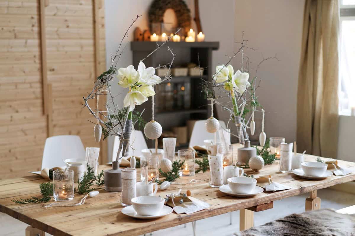 Dinner im Winterwunderland: Verspielte Tischdeko für euer Weihnachtsessen