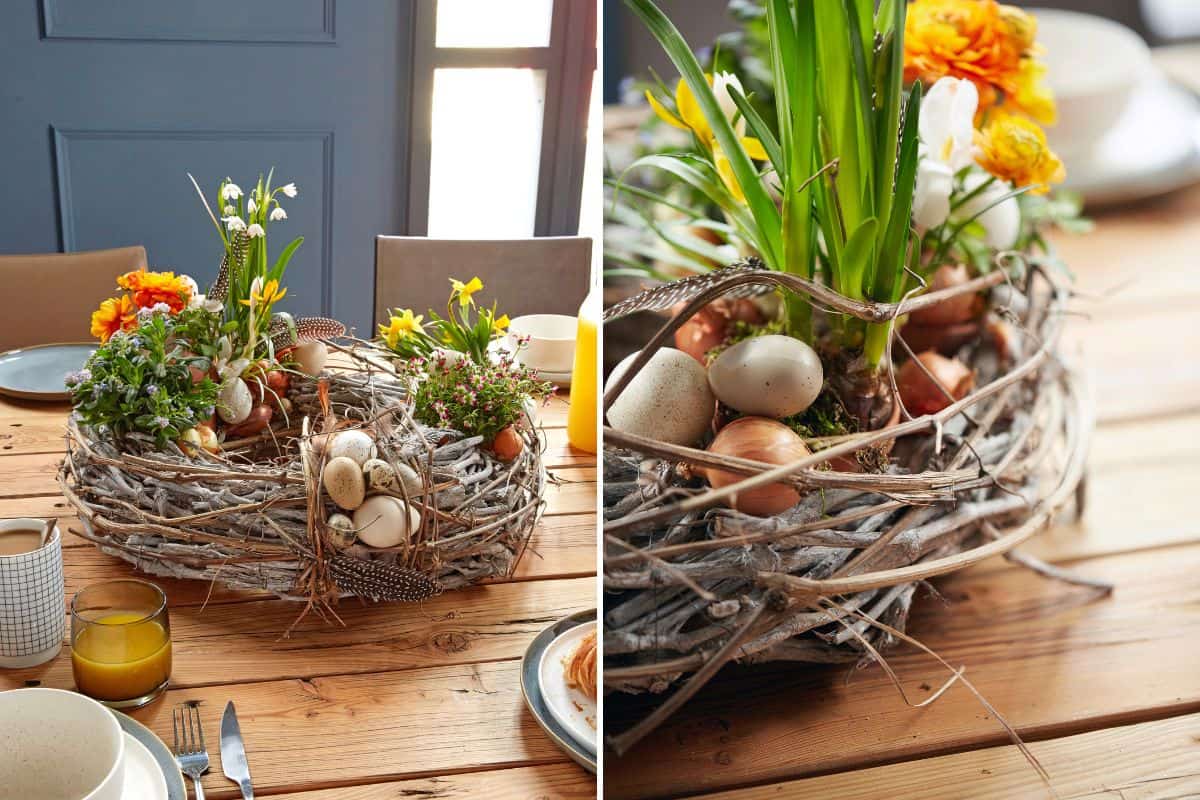 DIY: Die schönsten Tischkränze für den Frühling