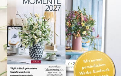 Wandschmuckkalender 2027 - Zieht Aufmerksamkeit auf euer blühendes Geschäft Wandkalender20275