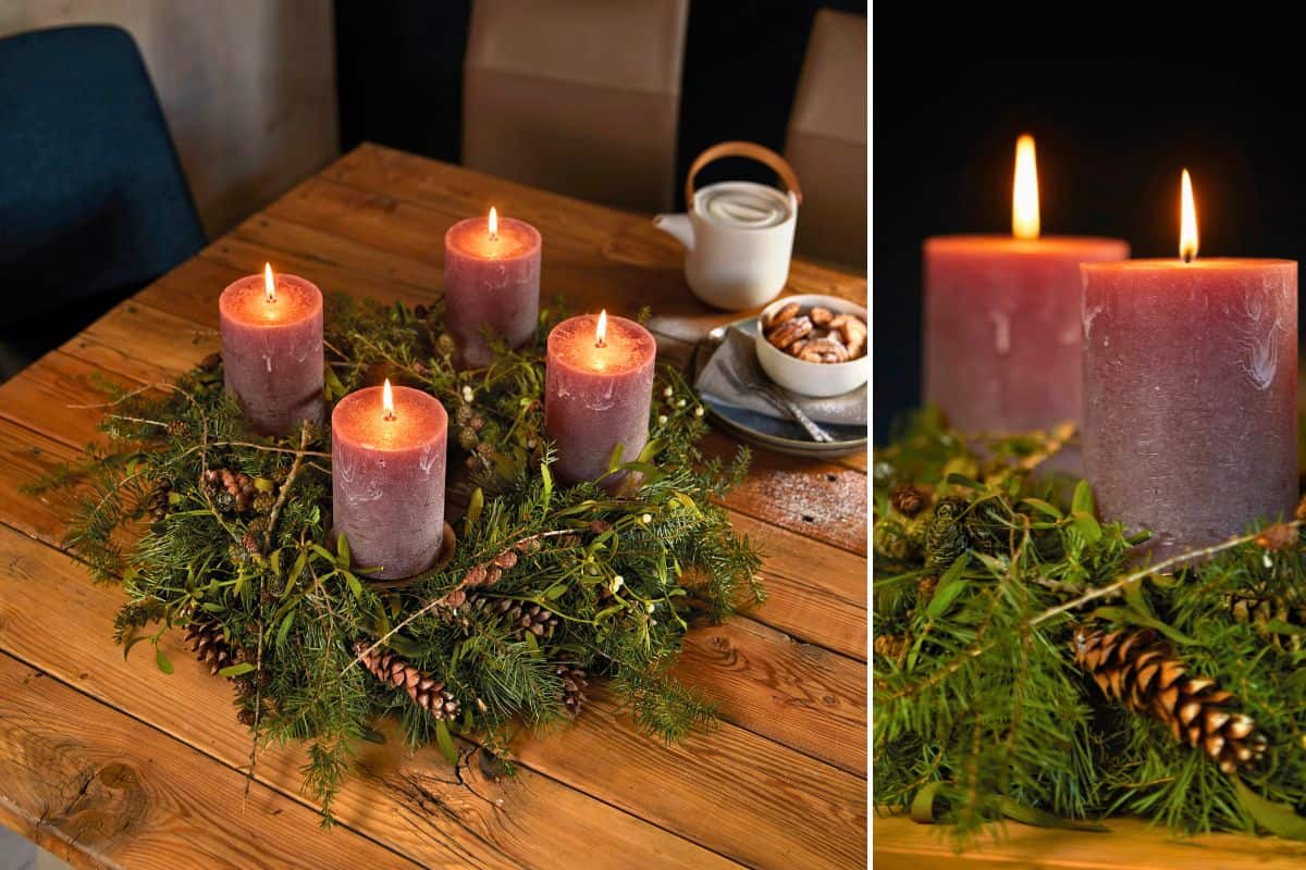 Adventskränze aus Naturmaterialien Adventskränze aus Naturmaterialien