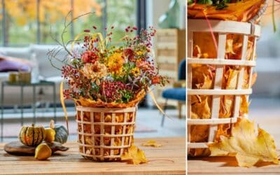 Geflochtene Körbe für den Herbst Beitragsbild