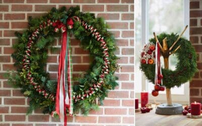 Weihnachtliche Kränze für Tür, Wand und Tisch Beitragsbild (1)