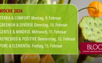 BLOOM’s Trendwoche 2026 – Das Timing im Überblick BLOOMsWorld-Trendwoche2026-Timing_11002