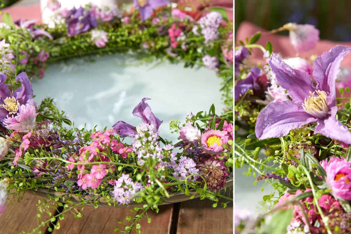 Bunte Frühlingskränze