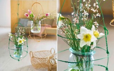 DIY-Blumenaufhänger für den Frühling Beitragsbild