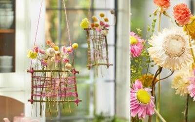Sommerleichte Hängepartie – Farbenfrohe Hänge-Objekte für den Sommer Beitragsbild