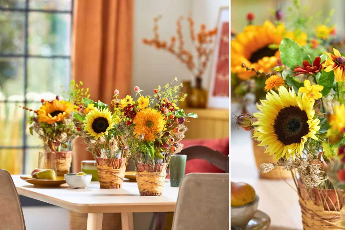 Kreativ mit Sonnenblumen Kreativ mit Sonnenblumen