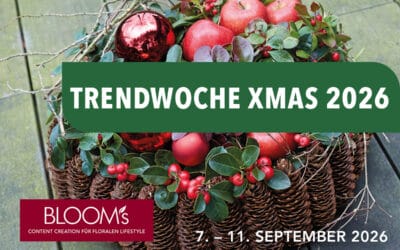 Bald geht’s wieder los! – Die BLOOM’s Trendwoche Weihnachten 2026 xmasTrendweeks-2026