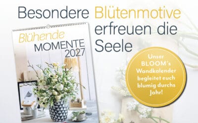 Wandschmuckkalender 2027 – Blühende Momente für das ganze Jahr Wandkalender20272
